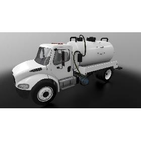 3D Freightliner M2 Tanker Septic model